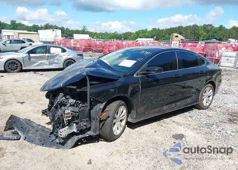 2016 Chrysler 200 Touring z USA, uszkodzony, nr VIN 1C3CCCFB1GN189046